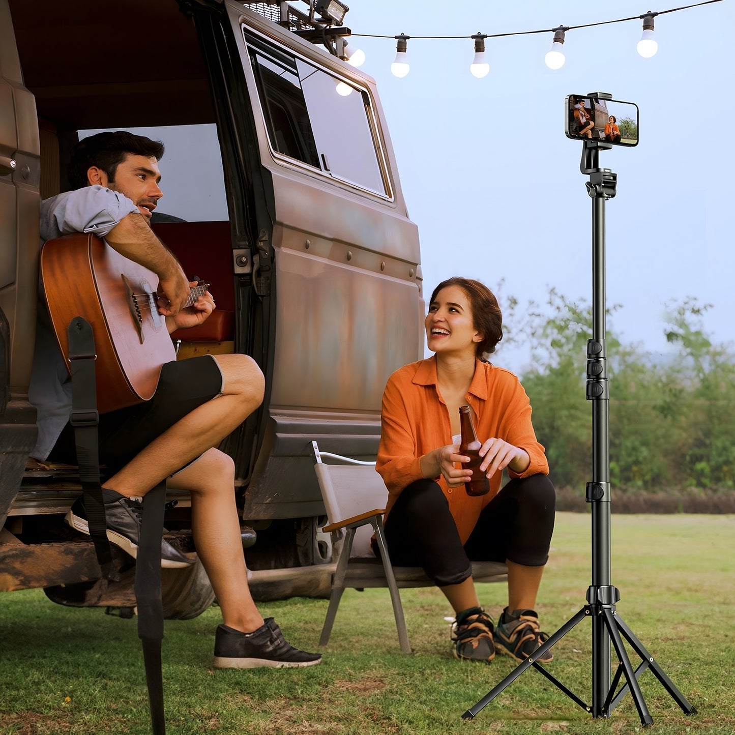 UGREEN 1.7m Selfie Stick Tripod with Bluetooth Remote
