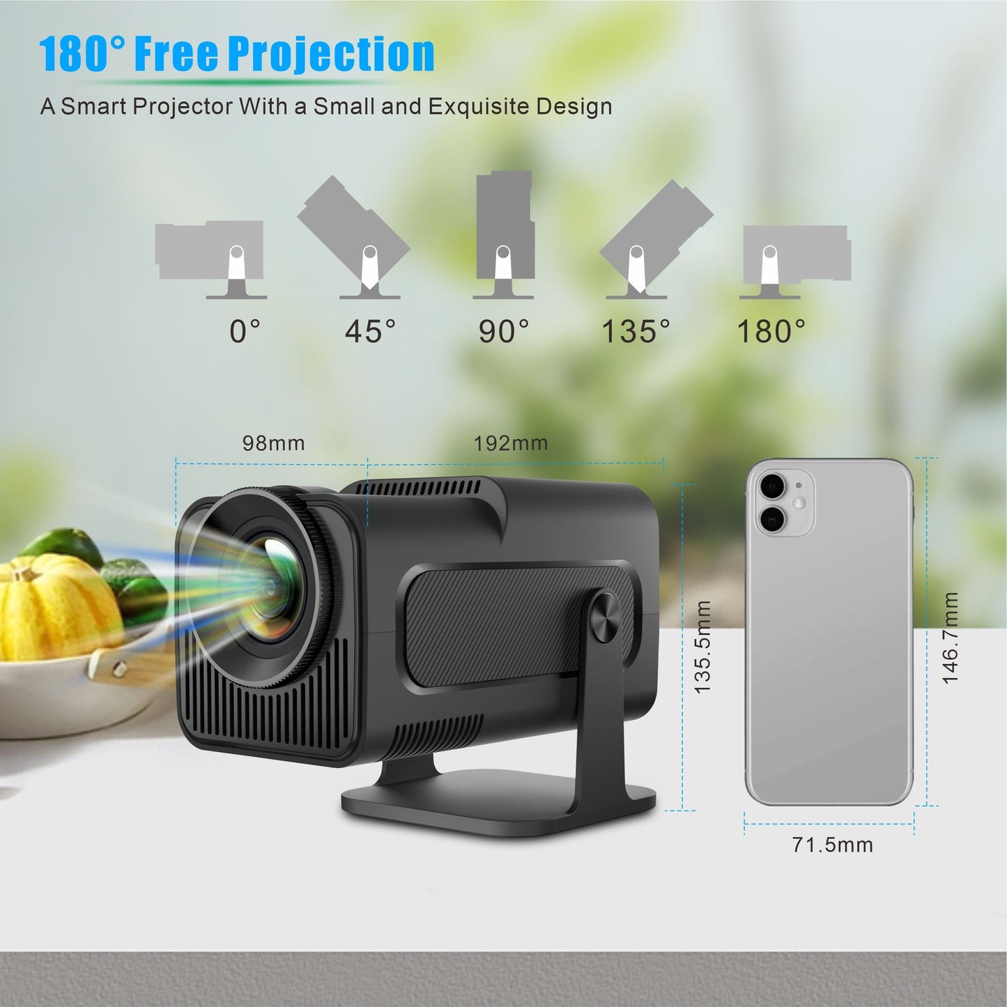 HY320 Full HD Portable Projector